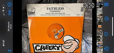 Faithless. Insomnia. Cheeky Vinyl • £45