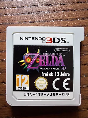 Nintendo 3DS - The Legend Of Zelda: Majora's Mask 3D - Cartridge Only • £0.99