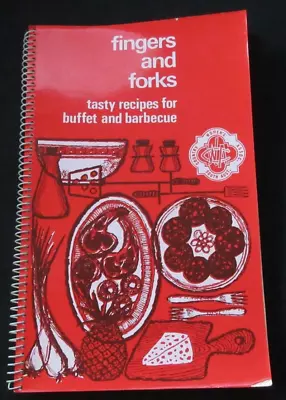 Vintage Cookbook~cwa (sa)~fingers & Forks~recipes For Buffet & Bbq~1967 • $5.99