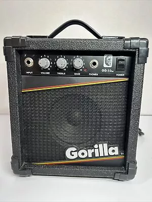 Gorilla GG-10 Guitar Amplifier Speaker Mini Amp • $30