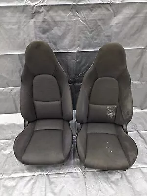 01-05 Mazda Miata Black Cloth Seats / Pair Set OEM USED 03NB22V • $499.95