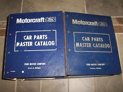 1973 Ford Mustang Parts Catalog Manual Set Mach 1 Grande Convertible 5.0L 5.8L • $279.50