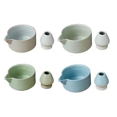 Traditional Matcha Set Japanese Ceramic Matcha Bowl Set For Tea Lovers Gift • $26.88