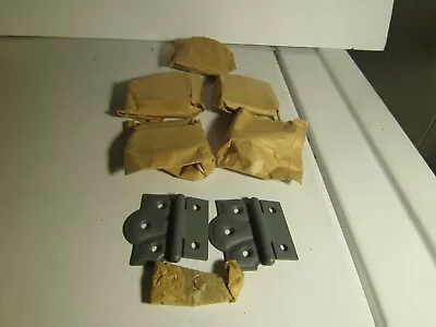 $28.50 • Buy (6) Pairs Of Vintage Stanley Ornamental Butterfly Cabinet Hinges 2  #1474