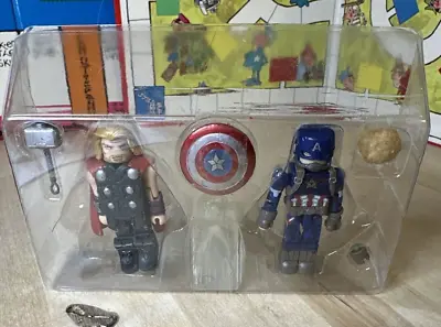 Diamond Select Minimates Avengers Age Of Ultron - Thor & Captain America  • $8