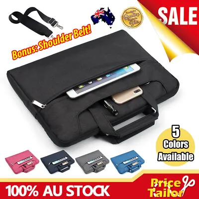 Notebook Laptop Sleeve Case Shoulder Carry Bag Pouch Cover 11 13 14 15.6 16 17  • $27.95