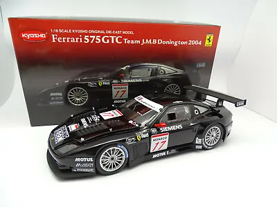 Kyosho 1/18 - Ferrari 575 GTC Team Jmb Donington 2004 • £149.75