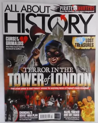 All About History Magazine #142 2024 Terror In The Tower Of London • £10.75