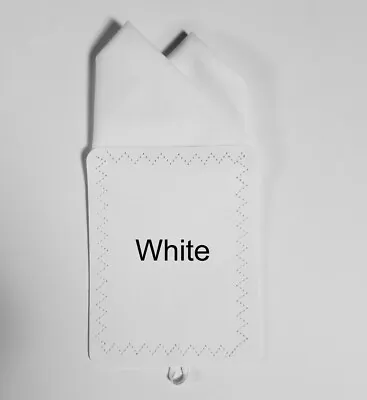 100% Cotton Pre-Folded Pocket Square Handkerchief Insert - 2 Point Reversible • $8.95