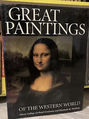 Great Paintings Of The Western World HUGE Coffee Table Book LIKE NEW • $18