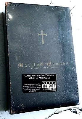 Rare New Sealed Marilyn Manson - The Collector's Edition Box Set(VHS+CD+Poster) • $289.80