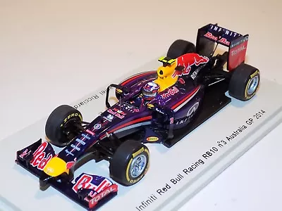 1/43 Spark Infiniti Red Bull Racing Car #1 Australian GP 2014 D.Riccardo S3086 • $79.95