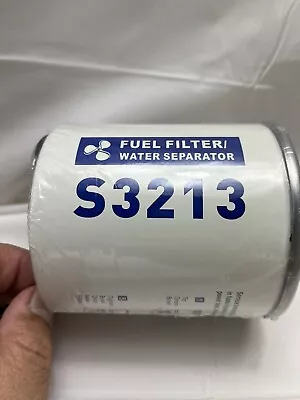 Outboard Fuel Filter Marine Boat Fuel Water Separator Filter 10 Micron S3213 • $10