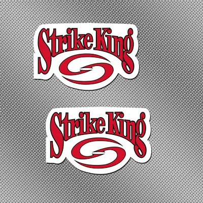 $6.75 • Buy 2 Strike King 6  Full Color Stickers Decals Fishing Boat Bait Tackle Box Graphic
