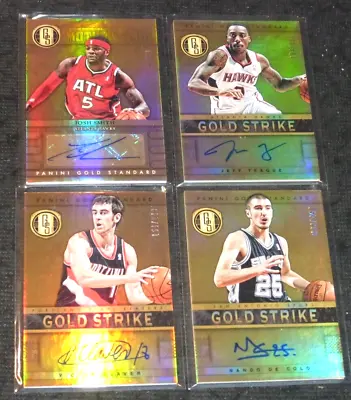 2012-13 Panini Gold Standard Victor Claver #56 Strike Auto #d/249 Signed • $9.95