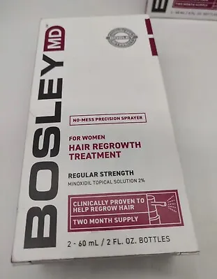 Bosley MD For Women Hair Regrowth Treatment 2 Month Supply Exp 03/2024 • $9.25