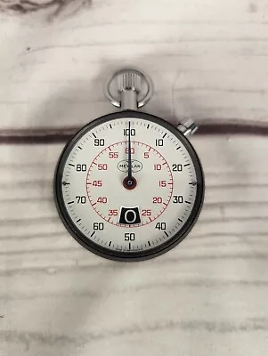 Vintage Meylan Stop Watch With Hour Counter Meylan Swiss Made Stopwatch  • $26