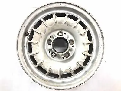 1972-1985 Mercedes 240D W123 14x6  Alum Wheel 14x6  OEM 1234001802 Edge Scrape* • $99