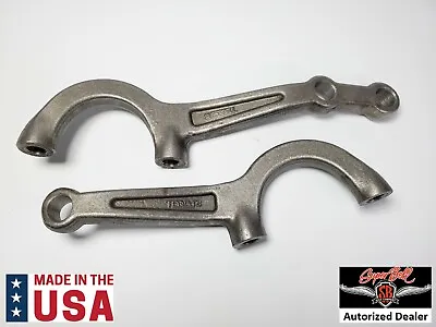 Super Bell Forged Dropped Steering Arm Set For 1928-34 Ford (Plain) • $119.99