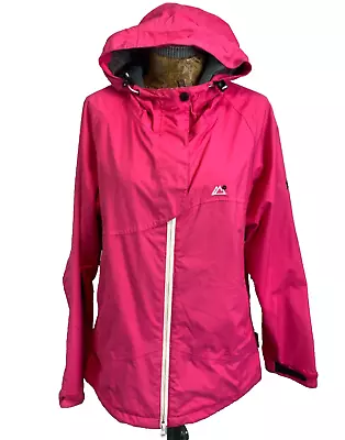 TARGET DRY JACKET 16 Pink Xtreme Series Windbreaker Hooded Pit Zips Outdoor • £21.97