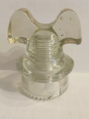 Clear Cd 257 Hemingray Mickey Mouse Style Glass Insulator  • $59.99