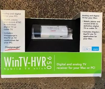 Hauppauge WinTV-HVR-950 Hybrid TV Stick PC/MAC Model 1145 NEW • $49.99