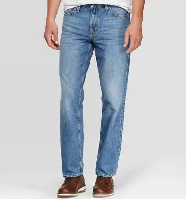 NWT Men's Straight Fit Jeans - Goodfellow & Co Blue Varity Sizes And Shades • $15.99