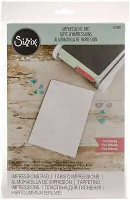 $10.59 • Buy Sizzix BIGkick/Big Shot/Vagabond Texturz Impressions Pad 8.875 X5 841182014306