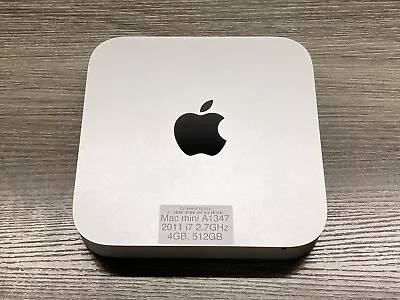 007505 Apple Mac Mini A1347 2011 I7 2.7GHz 4GB 512GB • $90