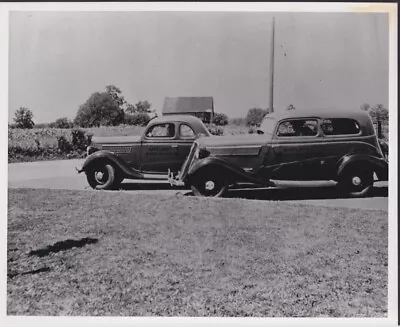 1935 Ford & 1935 Studebaker Maryland State Police Cars Photo • $9.99