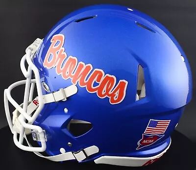 BOISE STATE BRONCOS NCAA Riddell Speed Full Size AUTHENTIC Football Helmet • $289.99