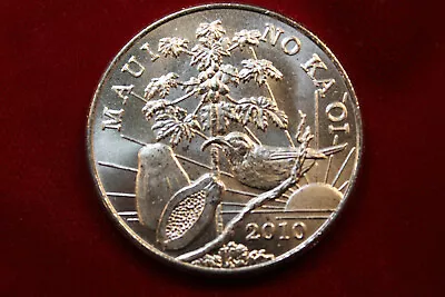 2010 Maui Trade Dollar Unc. In Air-tite Holder The Valley Isle Hawaii Coin • $15.75