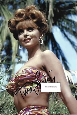 TINA LOUISE As GINGER From Gilligan’s Island . Hand Signed Colour 8x10 Photo COA • $125