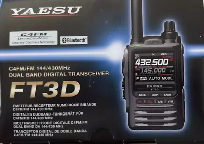 Yaesu FT3DR Dual Band 5W Digital Transceiver • $330