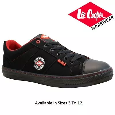 Mens Lee Cooper Leather Women Safety Work Boot Steel Toe Cap Shoes Trainers 7-12 • £34.50