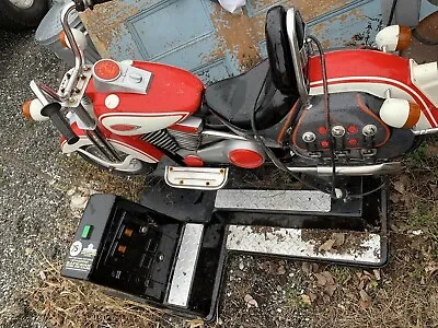 Harley Davidson Motorcycle Coin Operated Kiddy Ride Coinop 1990s • $2997