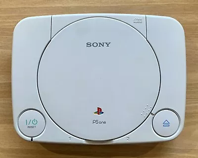 PS1 ~ Sony ~ Gray ~ Console ~ Mini ~ Cleaned ~ !NICE! • $54.99