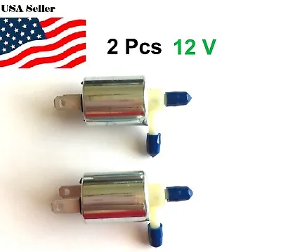 2Pcs Small Mini DC12V Air Gas Water Solenoid Valve Discouraged  Normally Closed • $18
