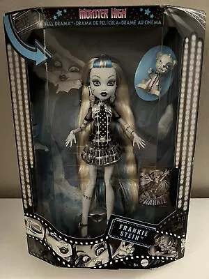 Monster High Reel Drama Frankie Stein New In Box (Flaws On Face See Pics) • $99.99