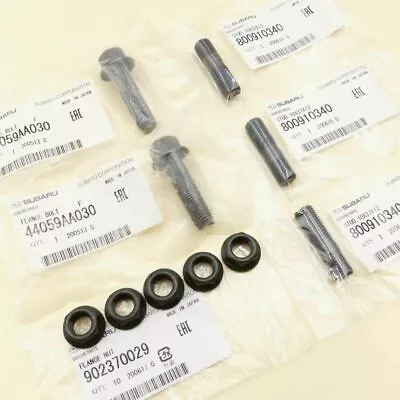 OEM Subaru Turbo Exhaust Pipe Stud Bolt Nut Kit For EJ Impreza WRX STi Forester • $45.42