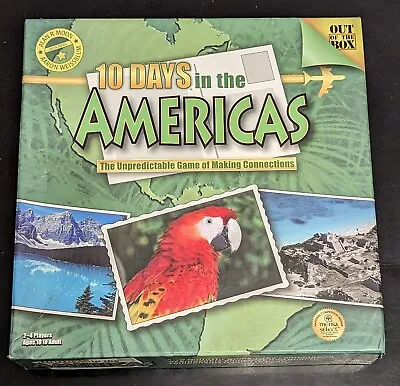 Extremely RARE - 10 Days In The Americas Out Of The Box Board Game Mensa Select • £129.99