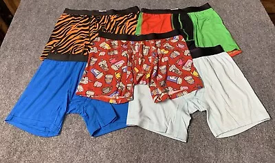 5× MeUndies Mens Medium Boxer Briefs Wholesale Mixed Multicolor Lot NWOT • $29.99