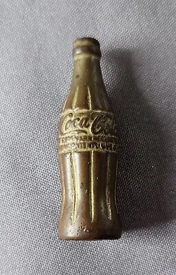 Miniature Metal Coke Bottle • $14.99