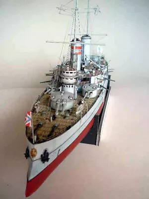 1:200 Scale Russian Battleship Andrei Pervozvanny Diy Handcraft Paper Model Kit • $38.99