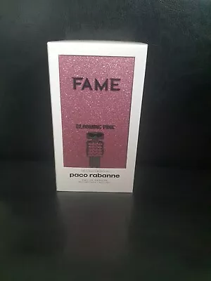 Paco Rabanne Fame Blooming Pink Eau De Parfum 80ml Brand New Sealed • £80