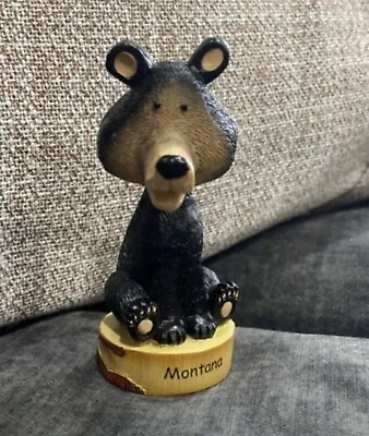 Black Bear Bobblehead Montana Souvenir By Mother Moose Enterprises • $6