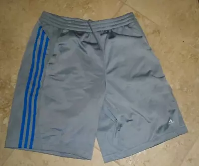 Gray Silky Feel Adidas Athletic Shorts Men's M Medium • $1.99