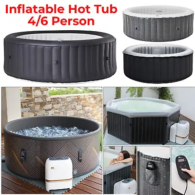 Hot Tub Inflatable Spa New Model Uvc Light Sanitizer 4 - 6 Person • £249.79