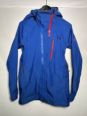 Mountain Hardware Minalist Jacket Blue Mens Small Dry Q Elite • $100