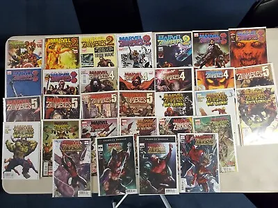 Marvel Zombies Mixed Lot Of 31 VF/NM Comics Will Combine Shipping • $89.99